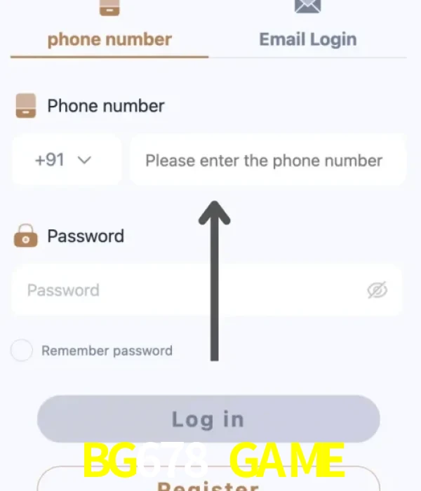 BG678 GAME login